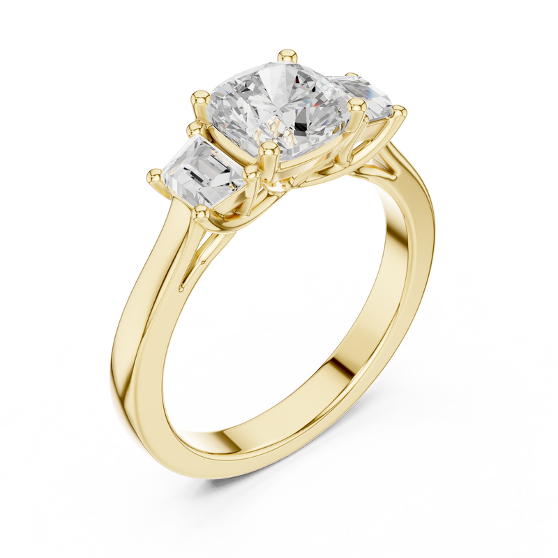 Ladies Ring DDLR-265@7 - Yellow Gold - Image