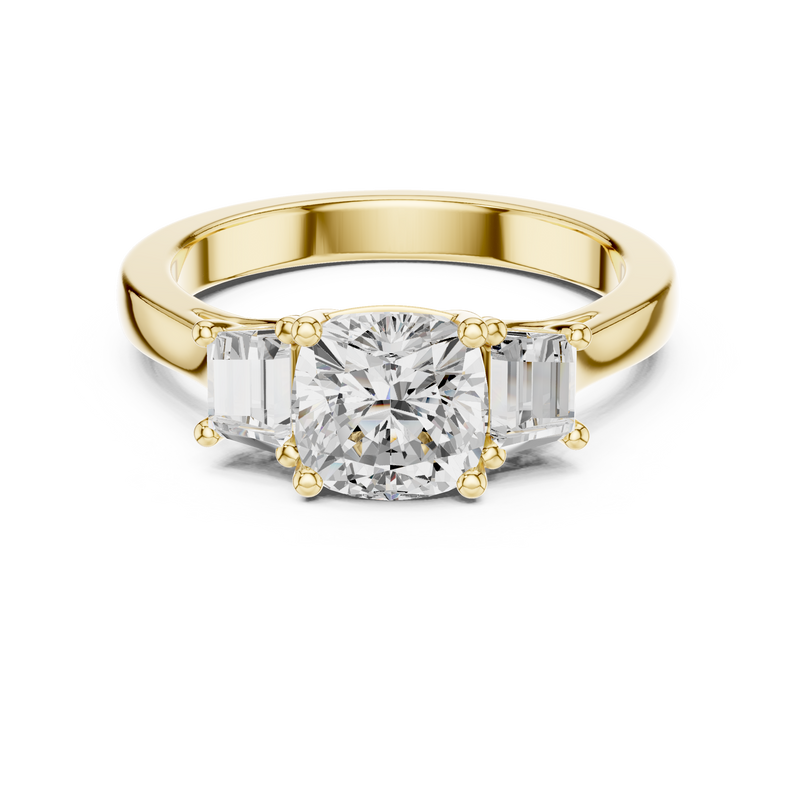 Ladies Ring DDLR-265@7 - Yellow Gold - Image