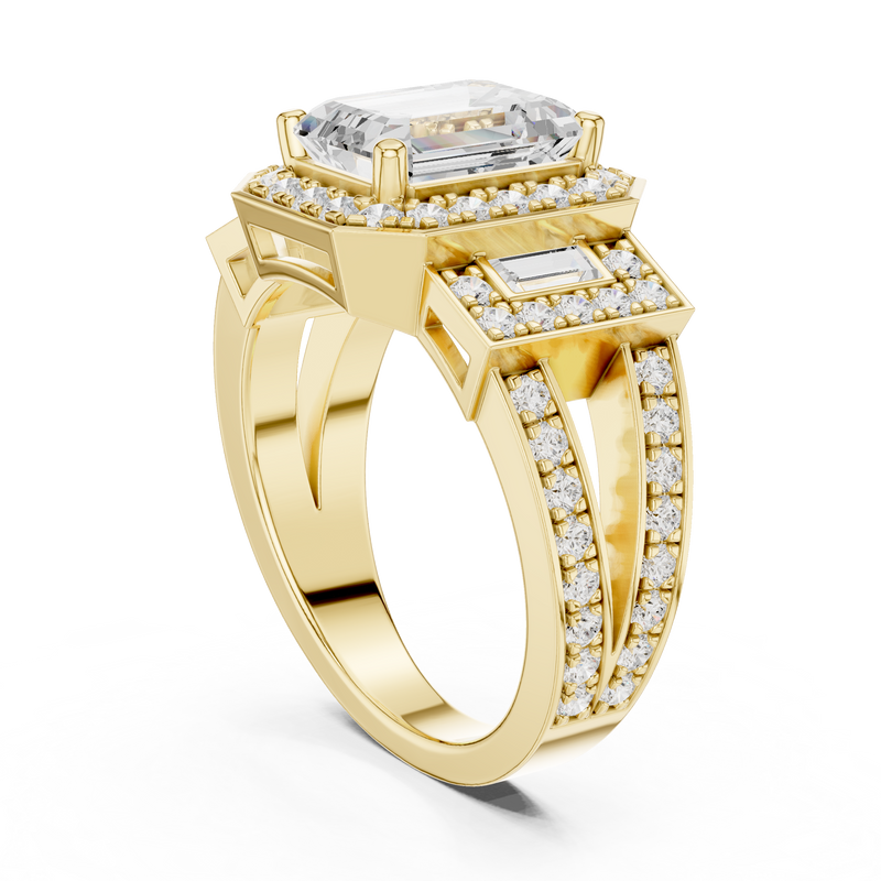 Ladies Ring DDLR-266@7 - Yellow Gold - Image
