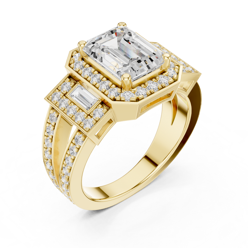 Ladies Ring DDLR-266@7 - Yellow Gold - Image