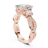 Ladies Ring DDLR-268@7 - Rose Gold - Image
