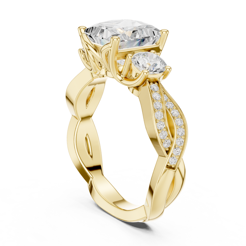 Ladies Ring DDLR-268@7 - Yellow Gold - Image