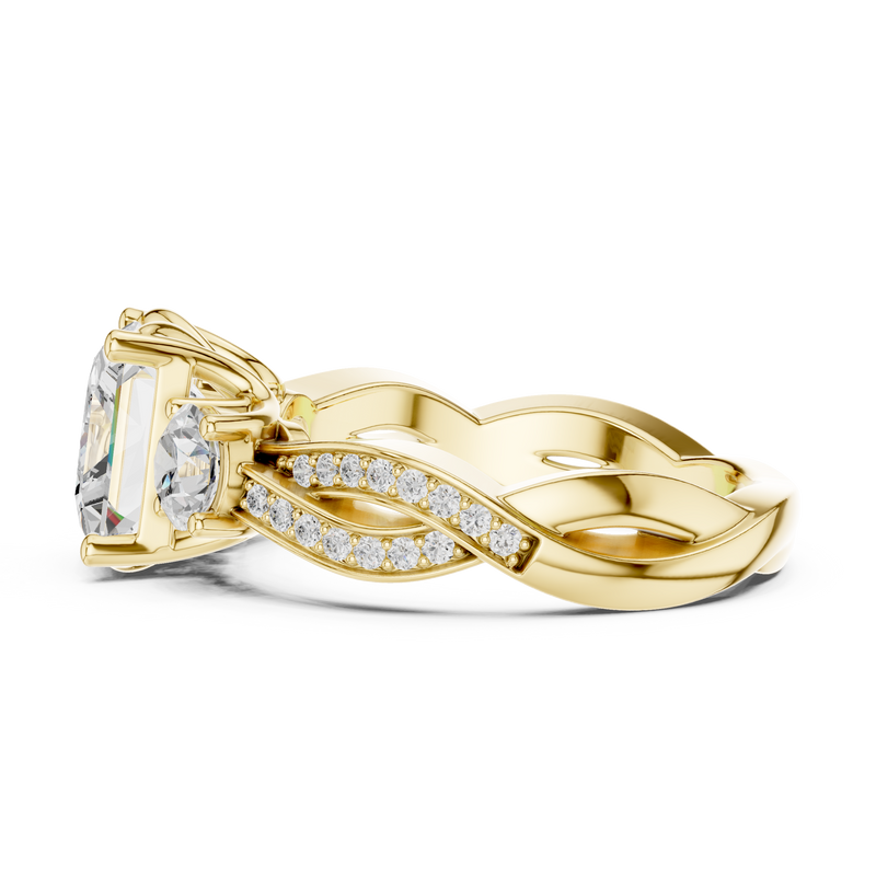 Ladies Ring DDLR-268@7 - Yellow Gold - Image