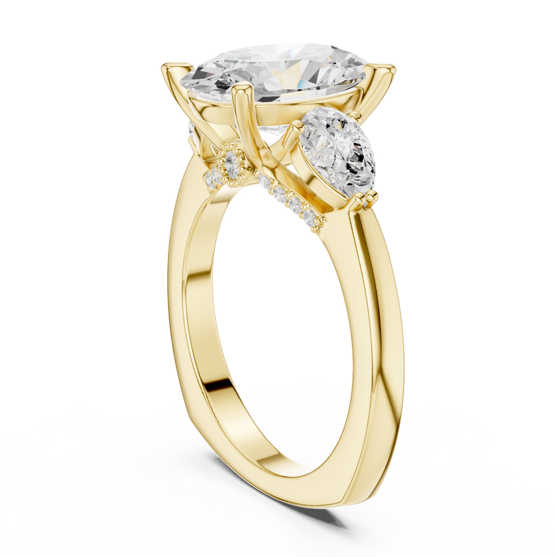 Ladies Ring DDLR-269@7 - Yellow Gold - Image