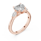 Ladies Ring DDLR-270@7 - Rose Gold - Image