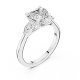 Ladies Ring DDLR-270@7 - White Gold - Image