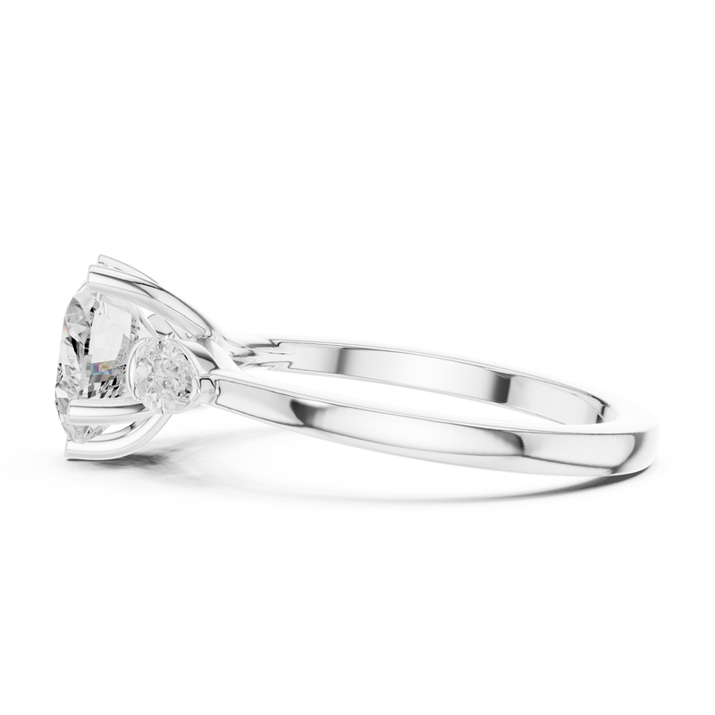 Ladies Ring DDLR-270@7 - White Gold - Image