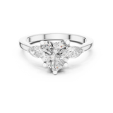 Ladies Ring DDLR-270@7 - White Gold - Image