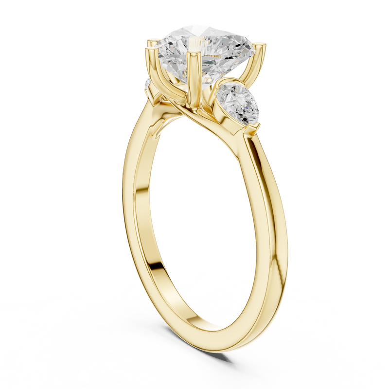 Ladies Ring DDLR-270@7 - Yellow Gold - Image