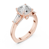 Ladies Ring DDLR-271@7 - Rose Gold - Image