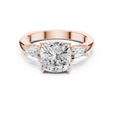 Ladies Ring DDLR-271@7 - Rose Gold - Image