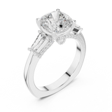 Ladies Ring DDLR-271@7 - White Gold - Image