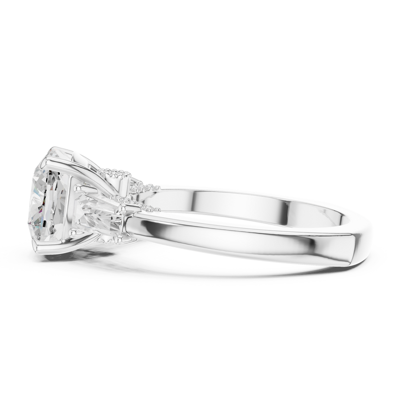 Ladies Ring DDLR-271@7 - White Gold - Image