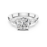 Ladies Ring DDLR-271@7 - White Gold - Image