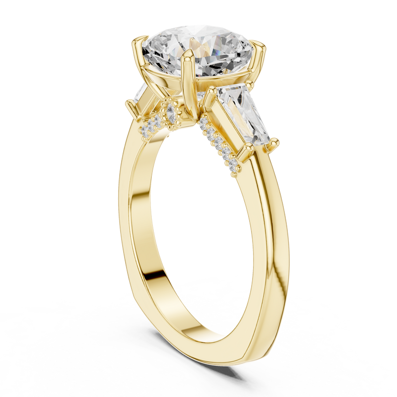Ladies Ring DDLR-271@7 - Yellow Gold - Image