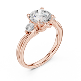 Ladies Ring DDLR-272@7 - Rose Gold - Image