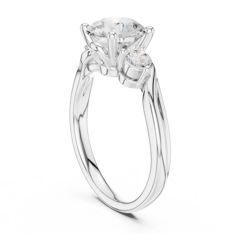 Ladies Ring DDLR-272@7 - White Gold - Image