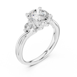 Ladies Ring DDLR-272@7 - White Gold - Image