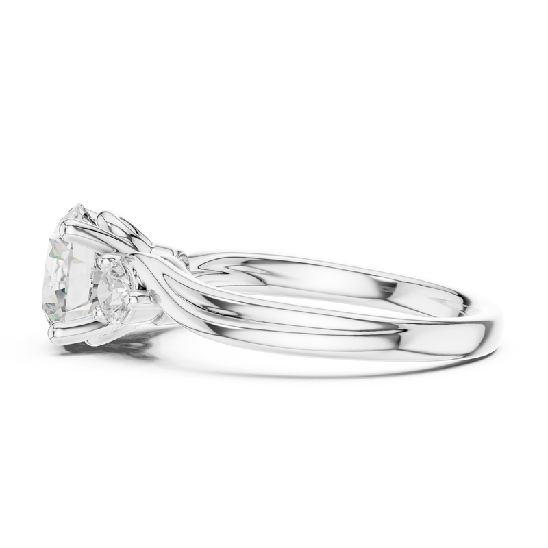 Ladies Ring DDLR-272@7 - White Gold - Image