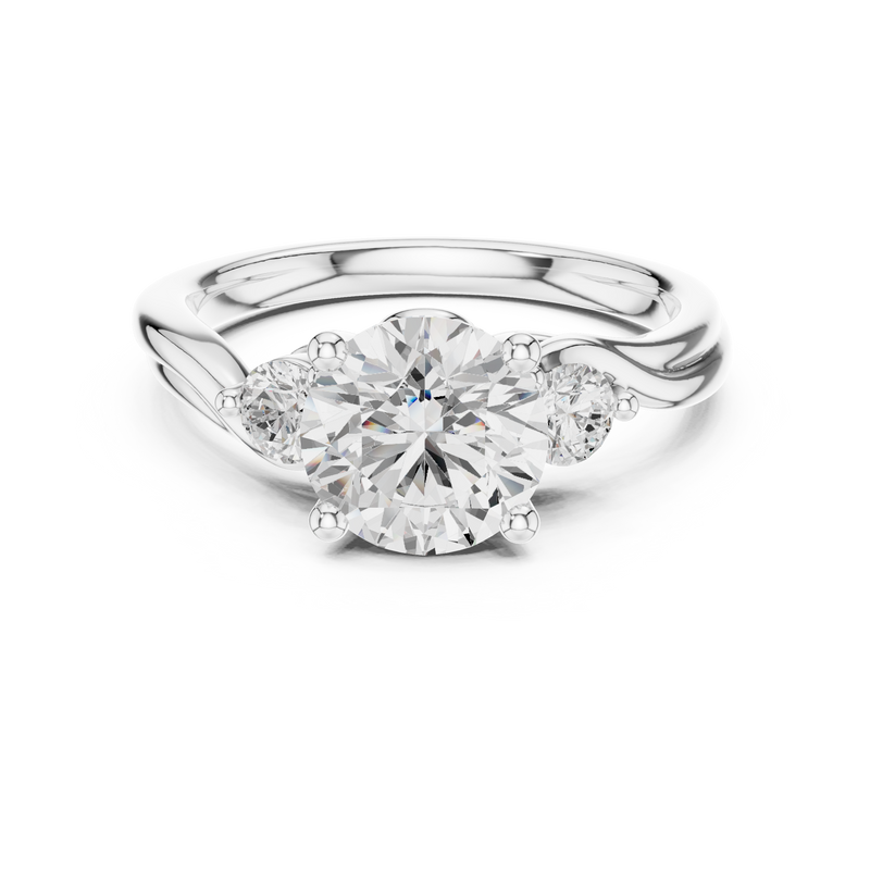 Ladies Ring DDLR-272@7 - White Gold - Image