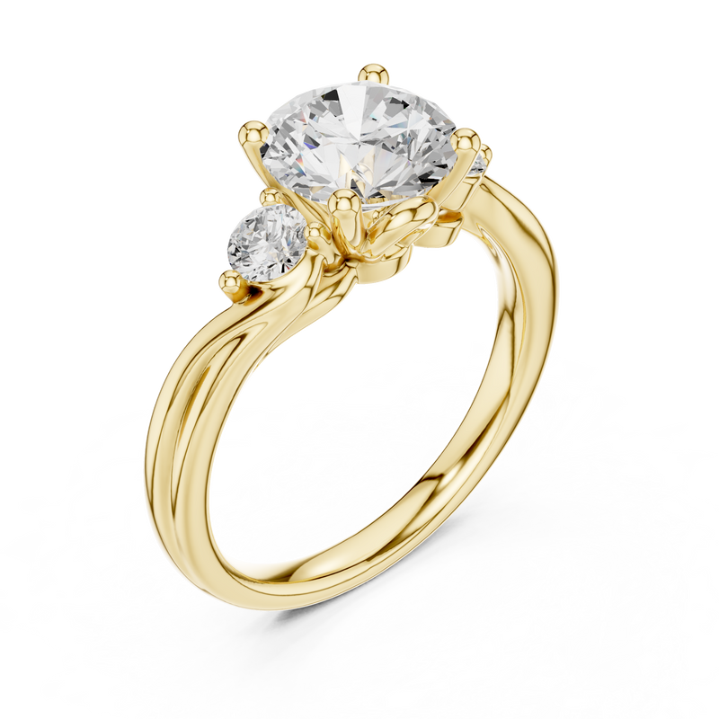 Ladies Ring DDLR-272@7 - Yellow Gold - Image
