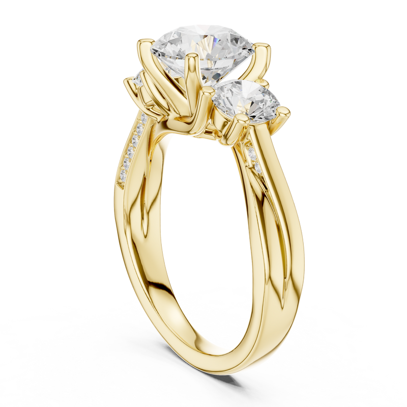 Ladies Ring DDLR-273@7 - Yellow Gold - Image