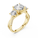 Ladies Ring DDLR-273@7 - Yellow Gold - Image