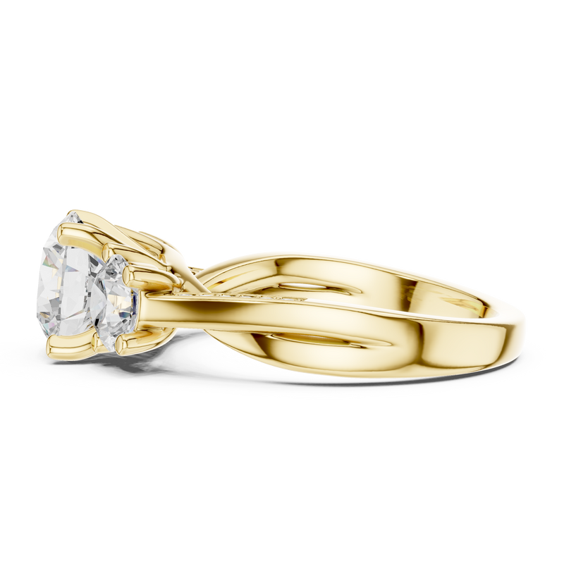 Ladies Ring DDLR-273@7 - Yellow Gold - Image