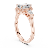 Ladies Ring DDLR-274@7 - Rose Gold - Image