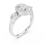 Ladies Ring DDLR-275@7 - White Gold - Image