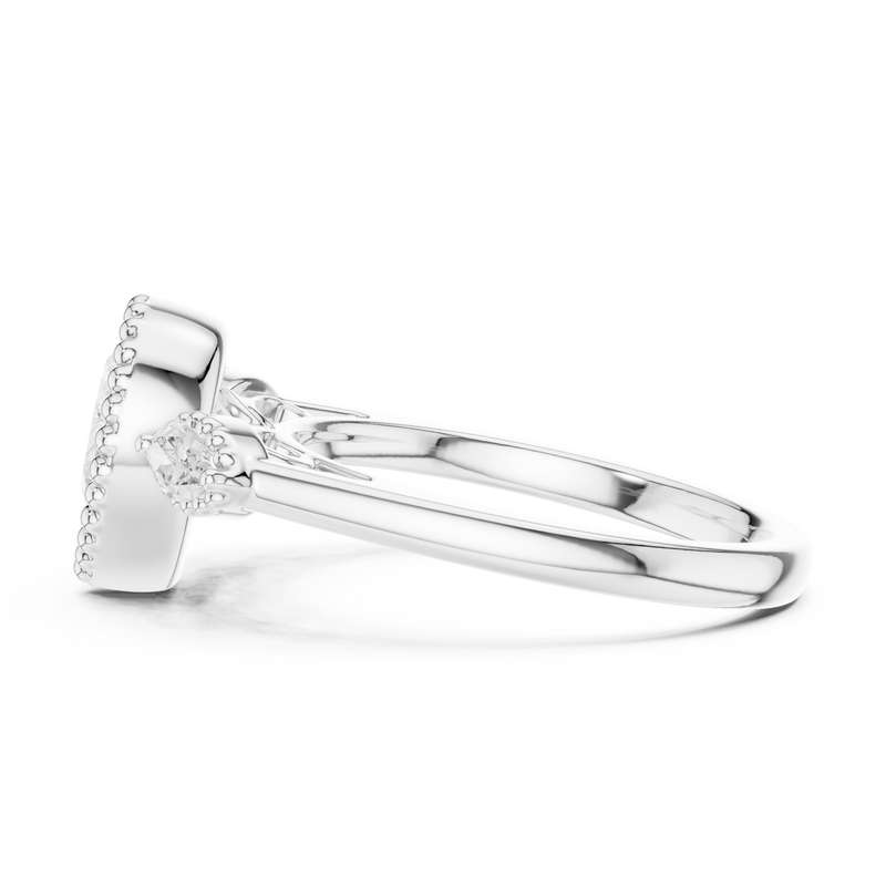 Ladies Ring DDLR-275@7 - White Gold - Image