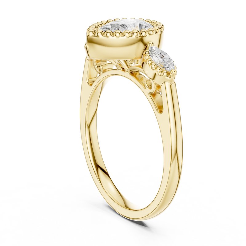 Ladies Ring DDLR-275@7 - Yellow Gold - Image