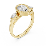 Ladies Ring DDLR-275@7 - Yellow Gold - Image