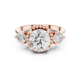 Ladies Ring DDLR-276@7 - Rose Gold - Image