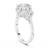 Ladies Ring DDLR-276@7 - White Gold - Image