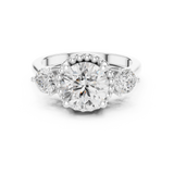 Ladies Ring DDLR-276@7 - White Gold - Image