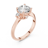 Ladies Ring DDLR-278@7 - Rose Gold - Image