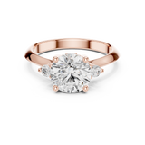 Ladies Ring DDLR-278@7 - Rose Gold - Image