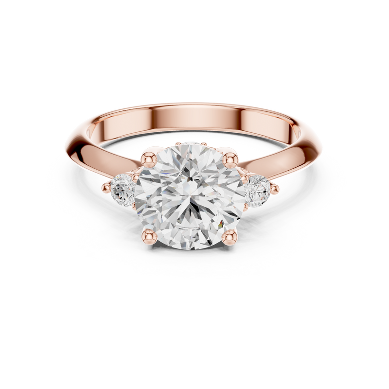 Ladies Ring DDLR-278@7 - Rose Gold - Image