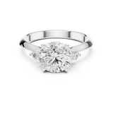 Ladies Ring DDLR-278@7 - White Gold - Image