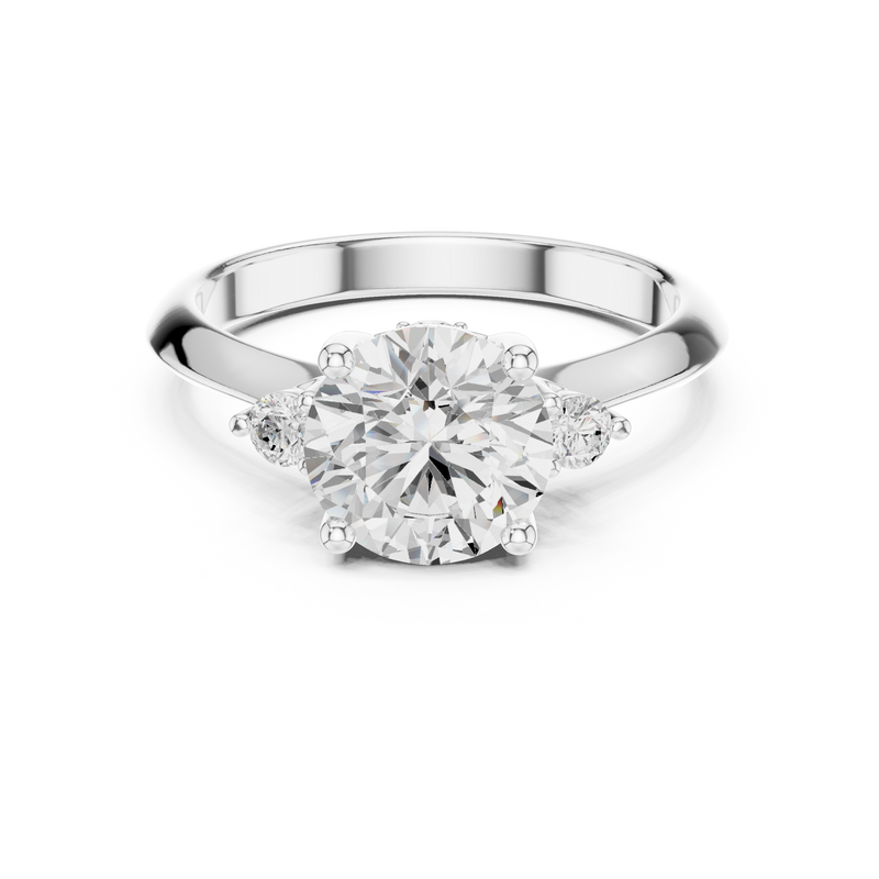 Ladies Ring DDLR-278@7 - White Gold - Image
