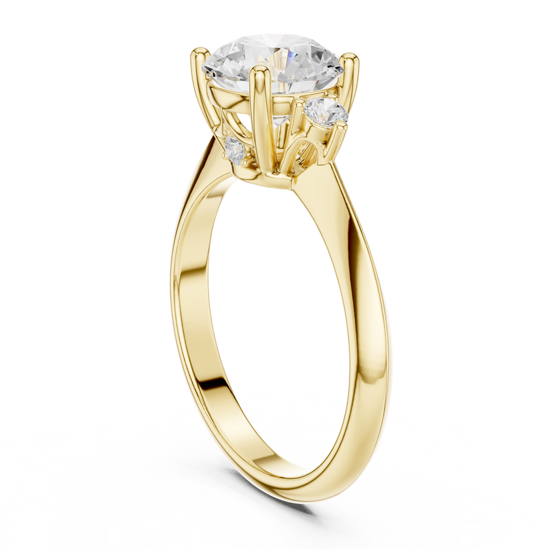 Ladies Ring DDLR-278@7 - Yellow Gold - Image