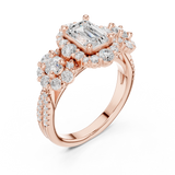 Ladies Ring DDLR-279@7 - Rose Gold - Image