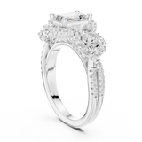Ladies Ring DDLR-279@7 - White Gold - Image