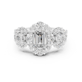 Ladies Ring DDLR-279@7 - White Gold - Image