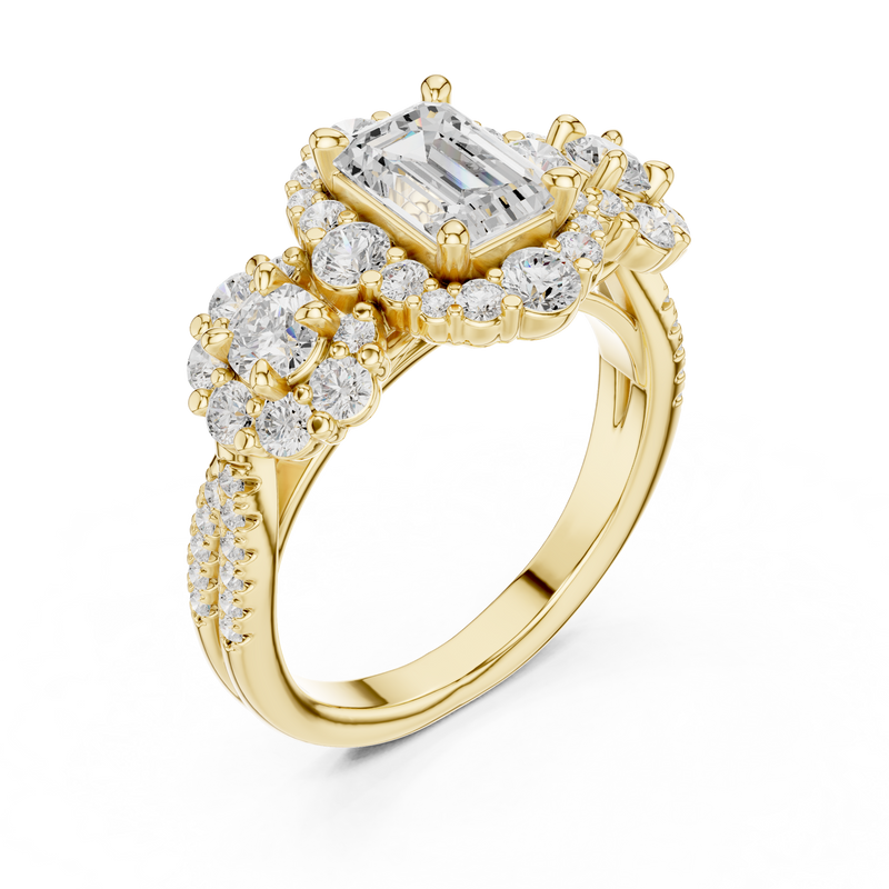 Ladies Ring DDLR-279@7 - Yellow Gold - Image