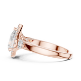 Ladies Ring DDLR-280@7 - Rose Gold - Image