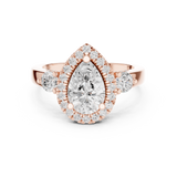 Ladies Ring DDLR-280@7 - Rose Gold - Image