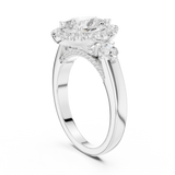 Ladies Ring DDLR-280@7 - White Gold - Image