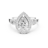 Ladies Ring DDLR-280@7 - White Gold - Image
